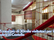 In 5 mesi più di 30mila visitatori per la mostra in Castello