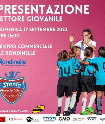 Al centro commerciale “le rondinelle”: presentazione giovanili Brescia Calcio
