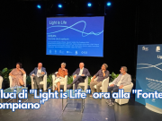 Le luci di “Light is Life” ora alla “Fonte di Mompiano”