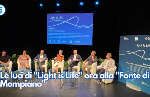 Le luci di “Light is Life” ora alla “Fonte di Mompiano”