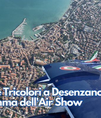 Le Frecce Tricolori a Desenzano. Ecco il programma dell’Air Show