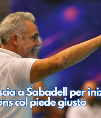 L’An Brescia a Sabadell per iniziare la Champions col piede giusto