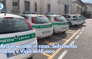 Anziano cade in casa. Salvato da Locale e Vigili del Fuoco