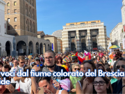 Le voci dal fiume colorato del Brescia Pride
