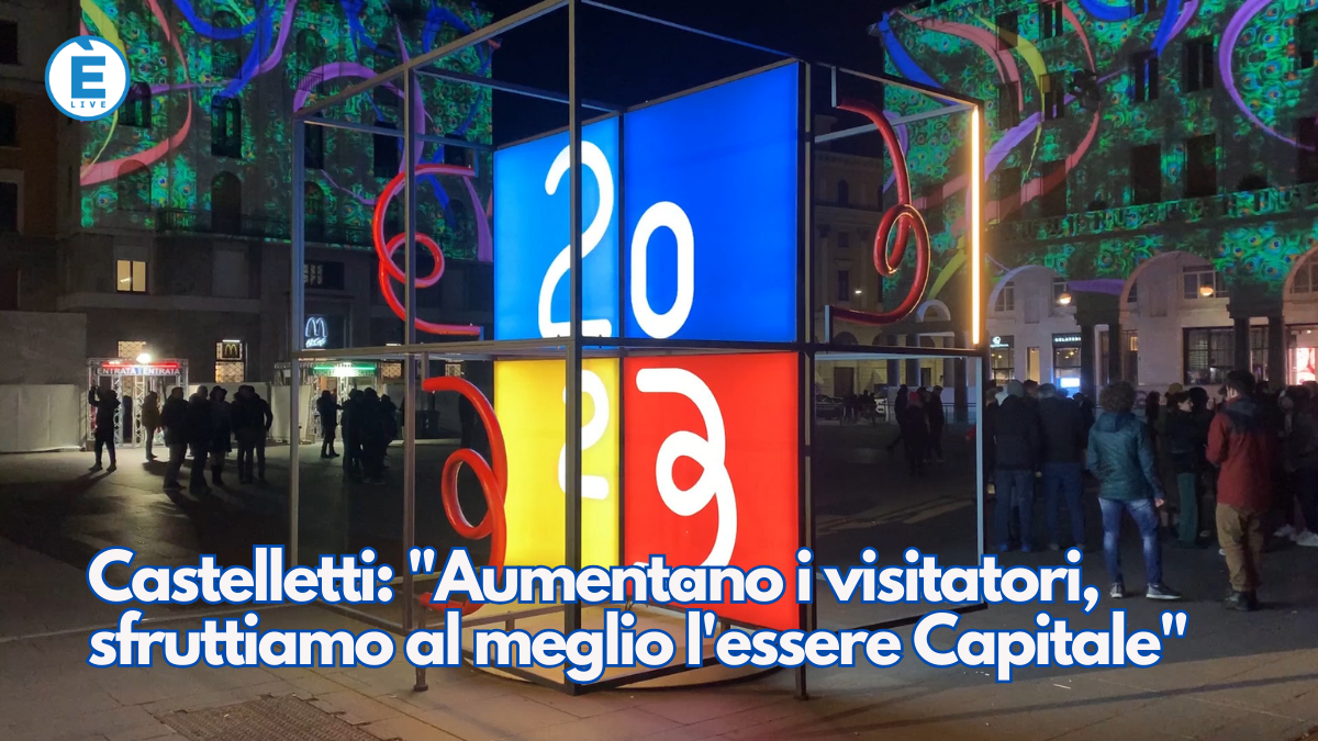 Castelletti: “Aumentano i visitatori, sfruttiamo al meglio l’essere Capitale”