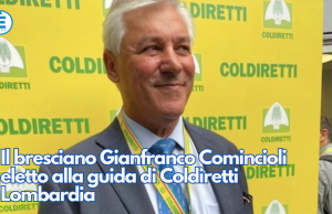 Il bresciano Comincioli eletto alla guida di Coldiretti Lombardia