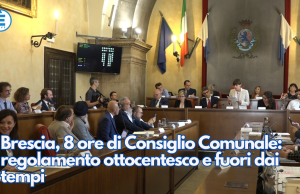 Brescia, 8 ore di Consiglio: regolamento ottocentesco e fuori dai tempi