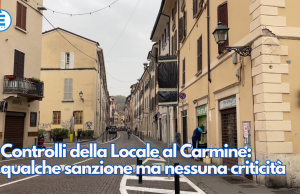 Controlli della Locale al Carmine: qualche sanzione ma nessuna criticità