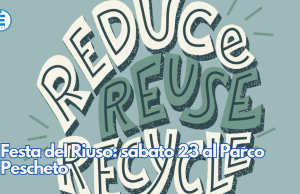 Festa del Riuso: sabato 23 al Parco Pescheto