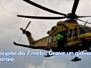 Precipita da 7 metri. Grave un giovane operaio