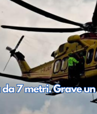 Precipita da 7 metri. Grave un giovane operaio