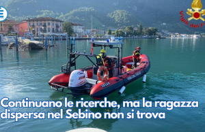Continuano le ricerche, ma la ragazza dispersa nel Sebino non si trova
