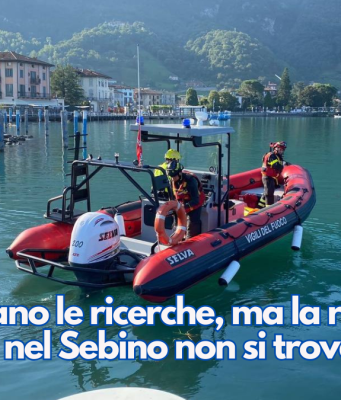 Continuano le ricerche, ma la ragazza dispersa nel Sebino non si trova