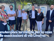 Manutenzioni terminate per la casa delle associazioni di via Livorno