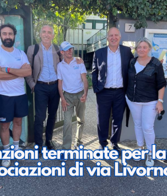 Manutenzioni terminate per la casa delle associazioni di via Livorno