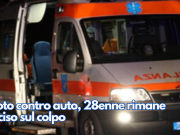 Moto contro auto, 28enne rimane ucciso sul colpo
