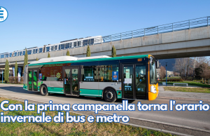 Con la prima campanella torna l’orario invernale di bus e metro