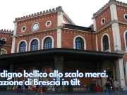 Ordigno bellico allo scalo merci. Stazione di Brescia in tilt