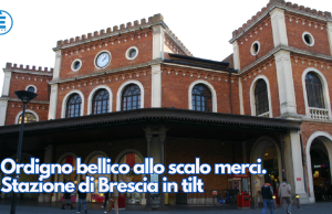 Ordigno bellico allo scalo merci. Stazione di Brescia in tilt