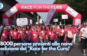 8000 persone presenti alla nona edizione del “Race for the Cure”