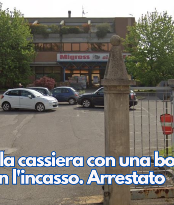 Colpisce la cassiera con una bottiglia e fugge con l’incasso. Arrestato