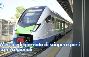 Oggi sciopero dei i treni regionali. Tutte le info