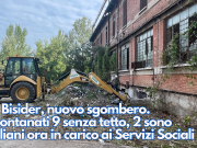 Ex Bisider, nuovo sgombero. Allontanati 9 senza tetto, 2 sono italiani