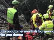 Brutta caduta nei monti di Gargnano. Ferita una donna