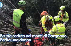 Brutta caduta nei monti di Gargnano. Ferita una donna