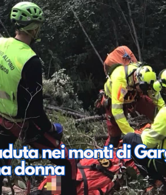 Brutta caduta nei monti di Gargnano. Ferita una donna