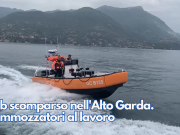 Sub scomparso nell’Alto Garda. Sommozzatori al lavoro