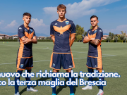 Il nuovo che richiama la tradizione. Ecco la terza maglia del Brescia