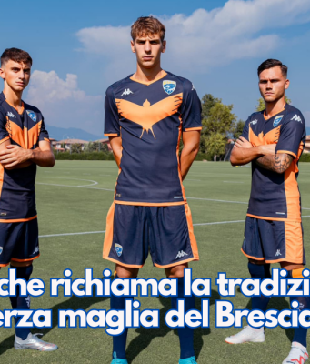 Il nuovo che richiama la tradizione. Ecco la terza maglia del Brescia