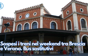 Sospesi i treni nel weekend tra Brescia e Verona. Bus sostitutivi