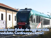 Brescia-Iseo-Edolo: da oggi servizio rimodulato. Continuano i lavori