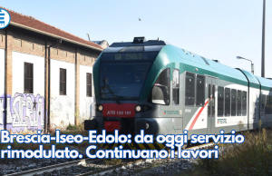 Brescia-Iseo-Edolo: da oggi servizio rimodulato. Continuano i lavori