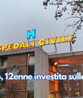 Concesio, 12enne investita sulle strisce: è grave