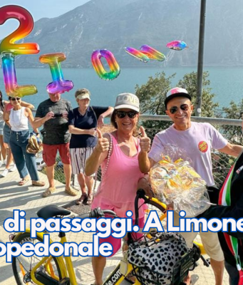 2 milioni di passaggi. A Limone è festa sulla ciclopedonale