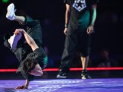 Cina: gara di break dance ai Giochi asiatici