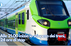 Alle 21.00 inizia lo sciopero dei treni, 24 ore di stop