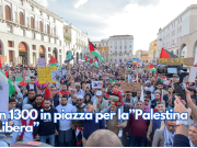 In 1300 in piazza per la”Palestina Libera”