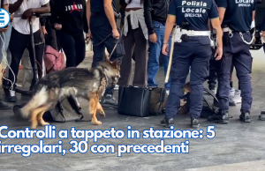 Controlli a tappeto in stazione: irregolari, 30 con precedenti e multe per 100mila euro