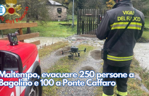 Maltempo, evacuate 250 persone a Bagolino e 100 a Ponte Caffaro