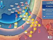 Maltempo, allerta arancione anche nel bresciano