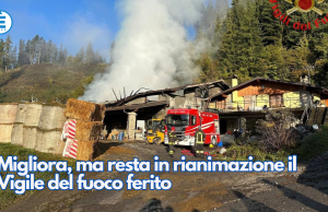Migliora, ma resta in rianimazione il Vigile del fuoco ferito