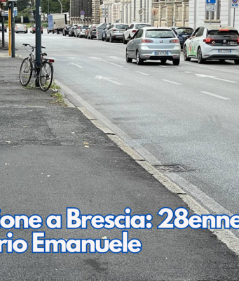 Aggressione a Brescia: 28enne ferito in via Vittorio Emanuele