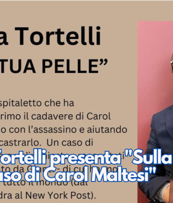 Andrea Tortelli presenta “Sulla tua pelle: il caso di Carol Maltesi”