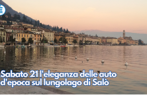 Sabato 21 l’eleganza delle auto d’epoca sul lungolago di Salò