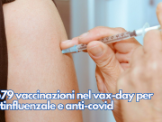 1.679 vaccinazioni nel vax-day per antinfluenzale e anti-covid