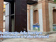 Abbattimento delle barriere architettoniche a Volta e Fornaci